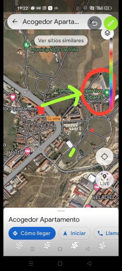 Acogedor Apartamento La Lastrilla Luaran gambar